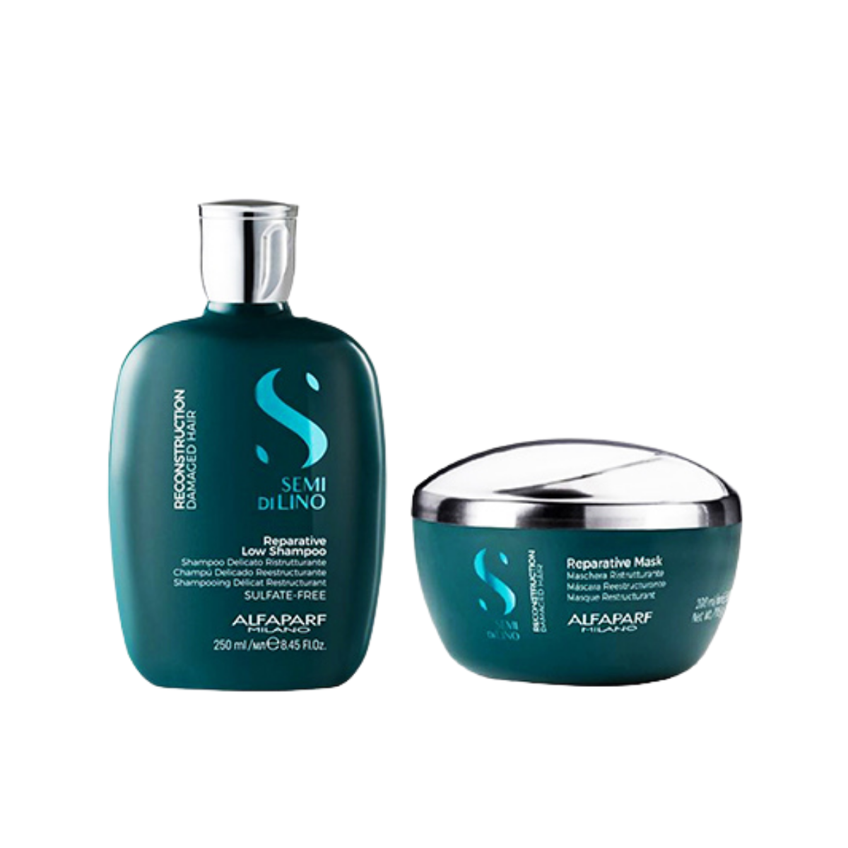 Semi Di Lino Pack Reconstruction shampoing & Masque