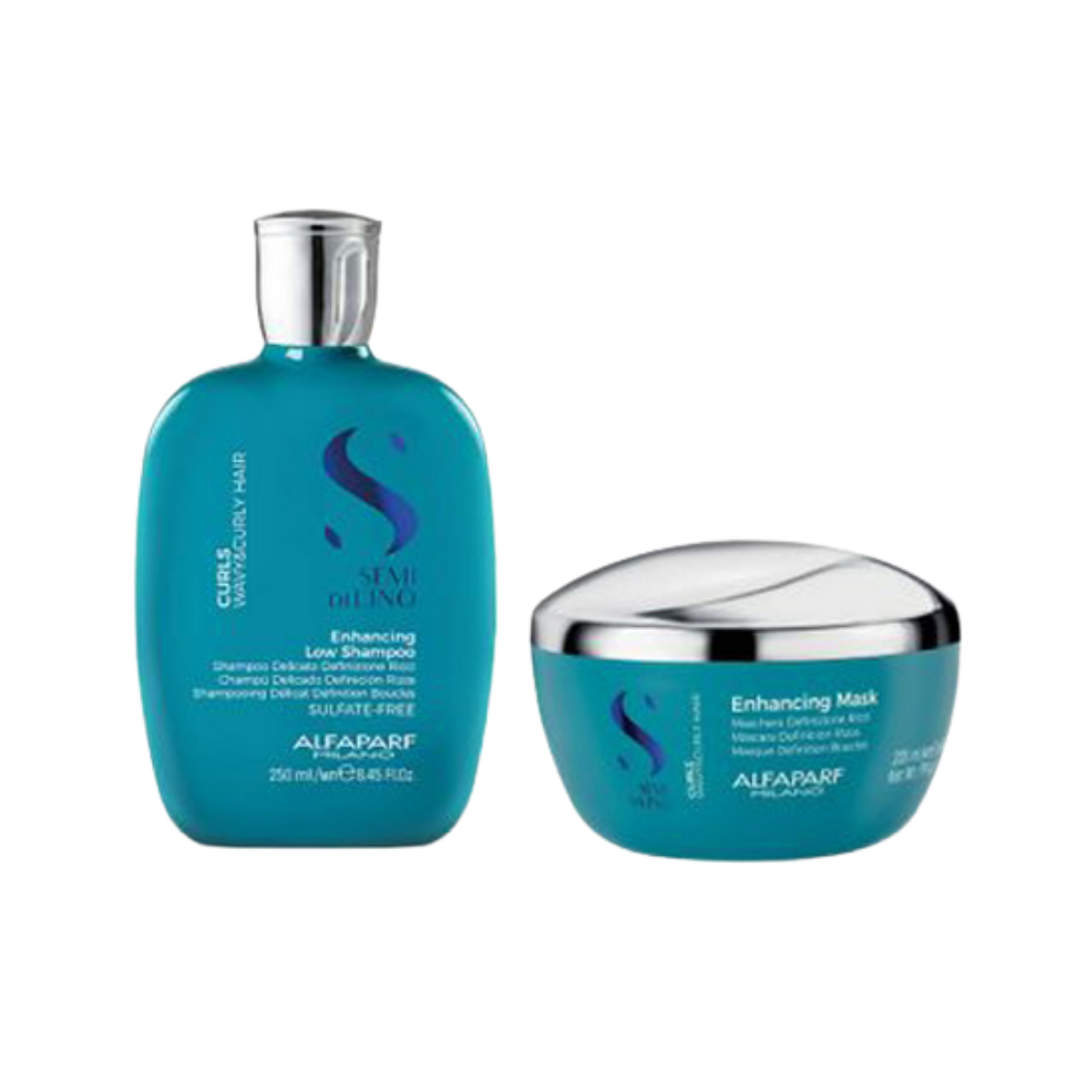 Alfaparf Pack Semi di lino Curls Shampoing+Masque