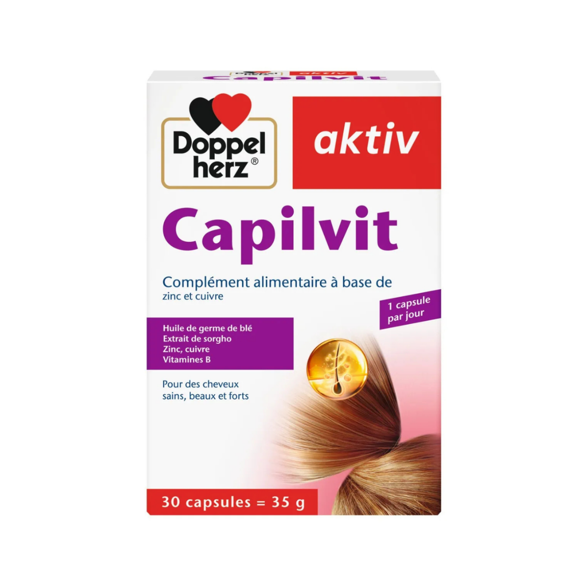 Doppelherz aktiv Capilvit 30 Gélules