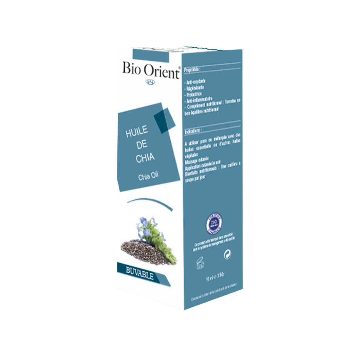 Bio Orient Huile de chia (زيت الشيا)