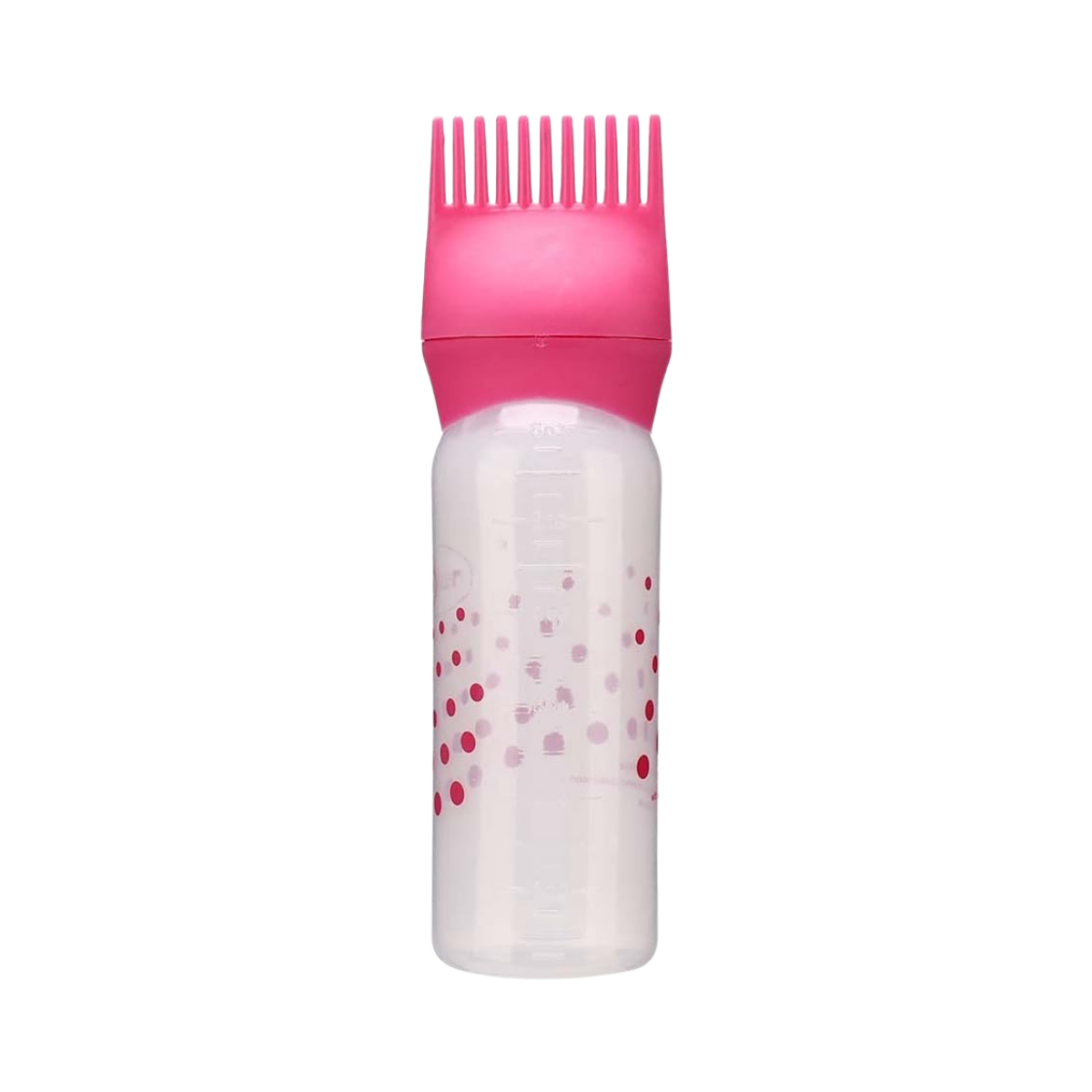 Bouteille applicateur d'huile pour cheveux
