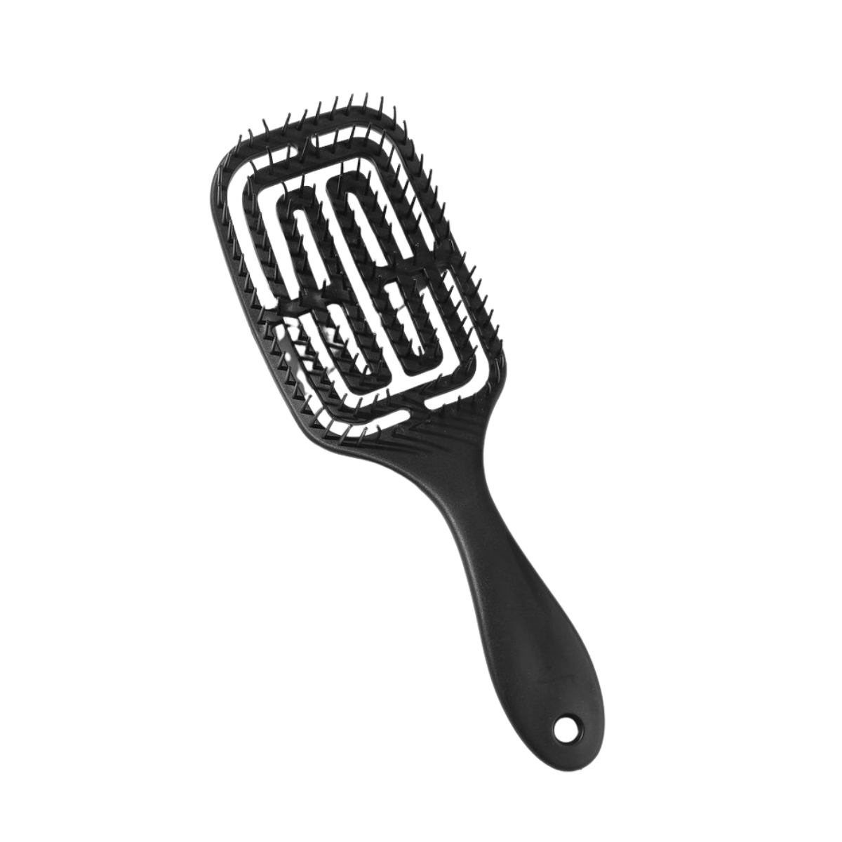 Brosse carrée flexible, soins pour la croissance des cheveux