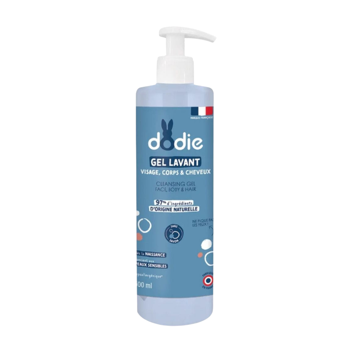 Dodie Gel Lavant Visage Corps & Cheveux 500ml Dodie Gel Lavant Visage Corps & Cheveux 500ml