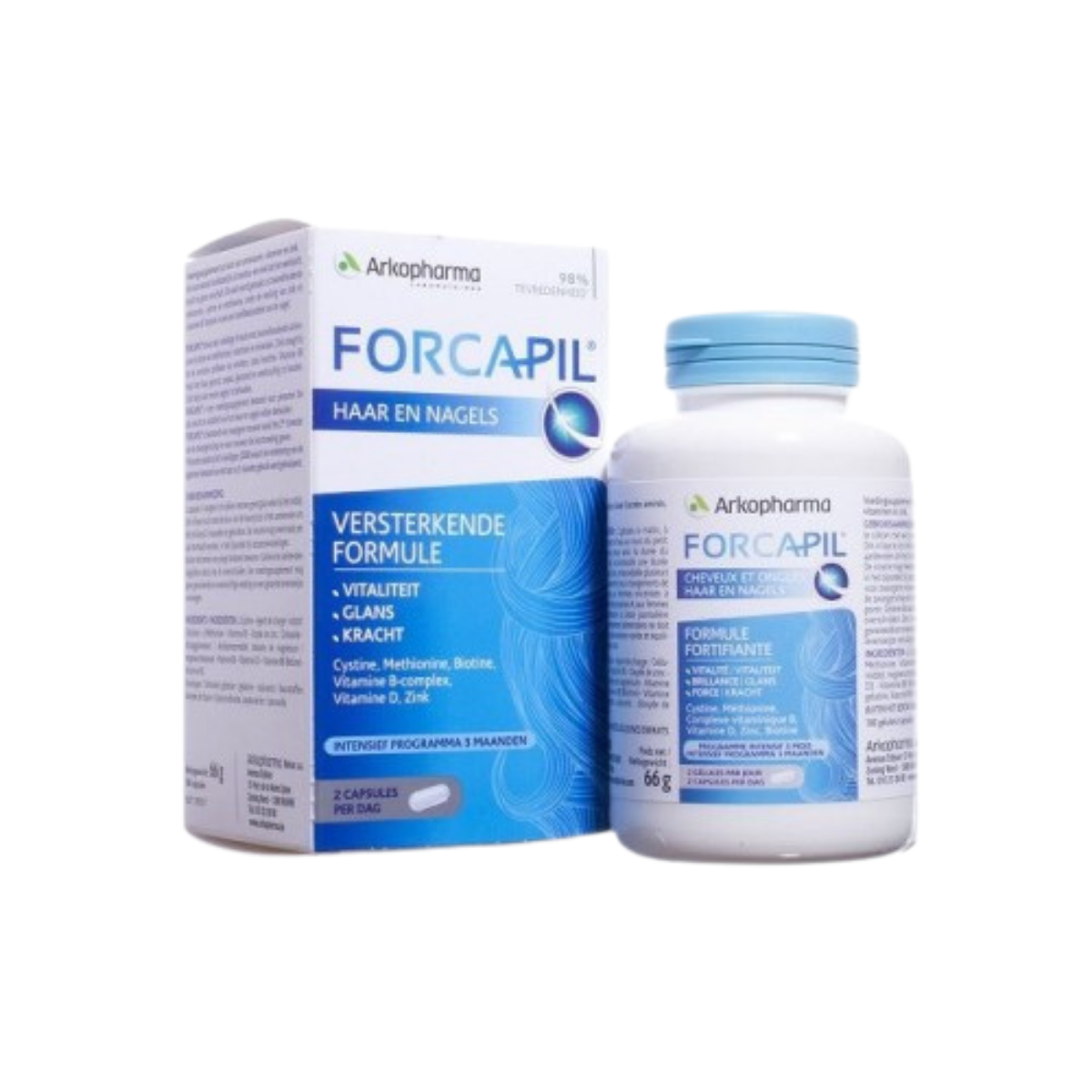 FORCAPIL CHEVEUX ET ONGLES 60 GELLULES