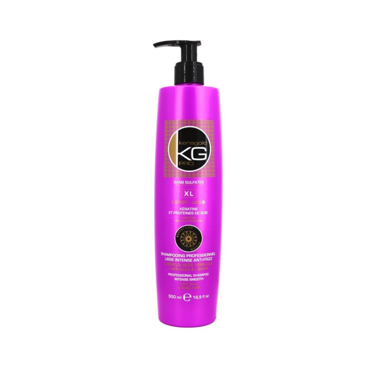 KeraGold Shampoing Lisse Intense 500ml
