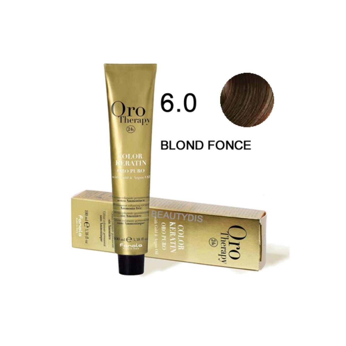 Oro Therapy Coloration Sans Ammoniaque 6.0