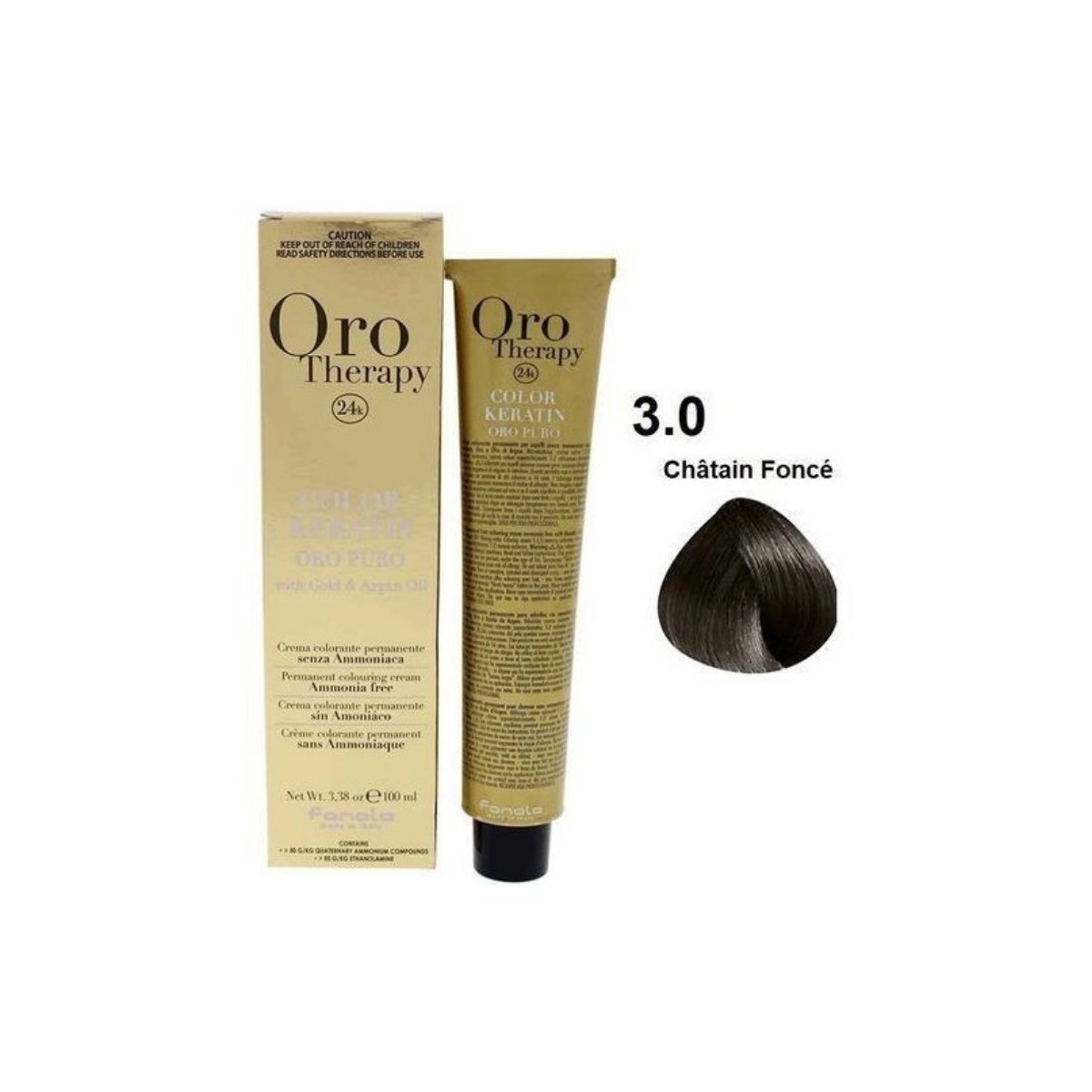 Oro Therapy Coloration Sans Ammoniaque 3.0