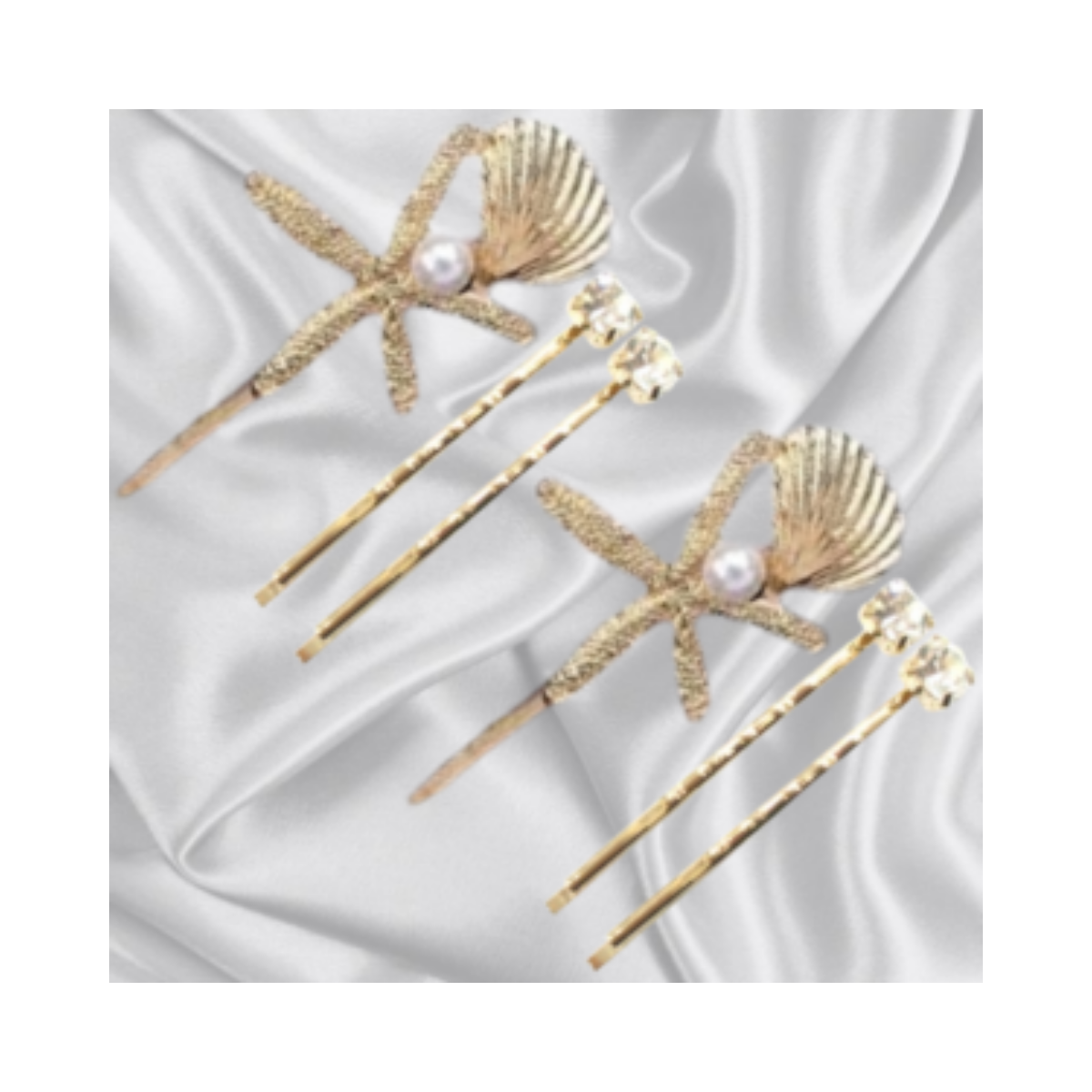 Pinces à Cheveux Étoile de Mer