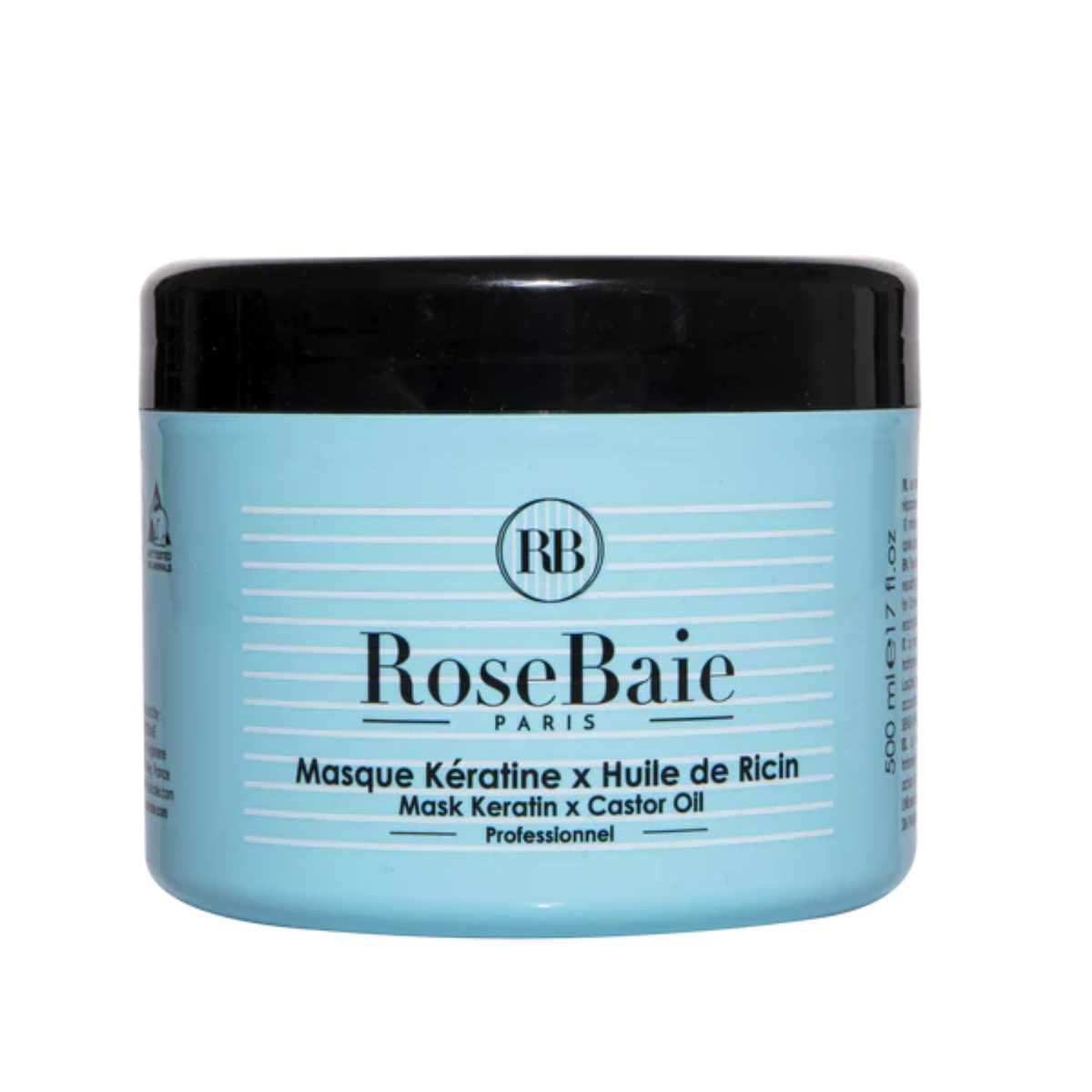 Rose Baie Botox Capillaire à L’huile De Ricin 250ml