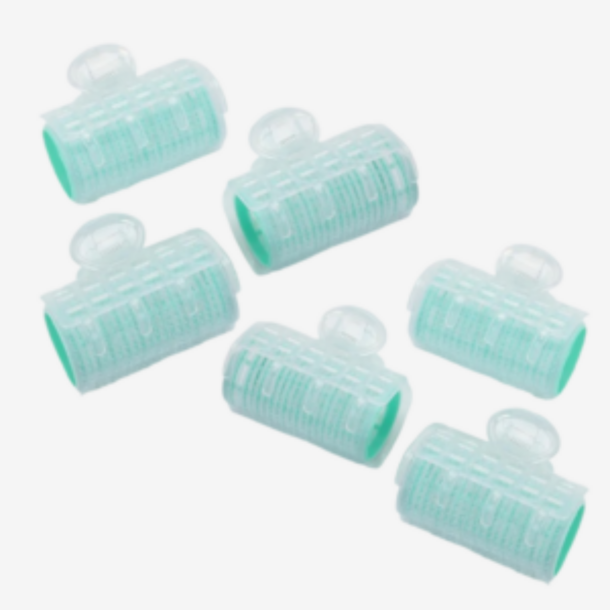 Rouleaux de cheveux auto-adhésif avec clips 6pcs