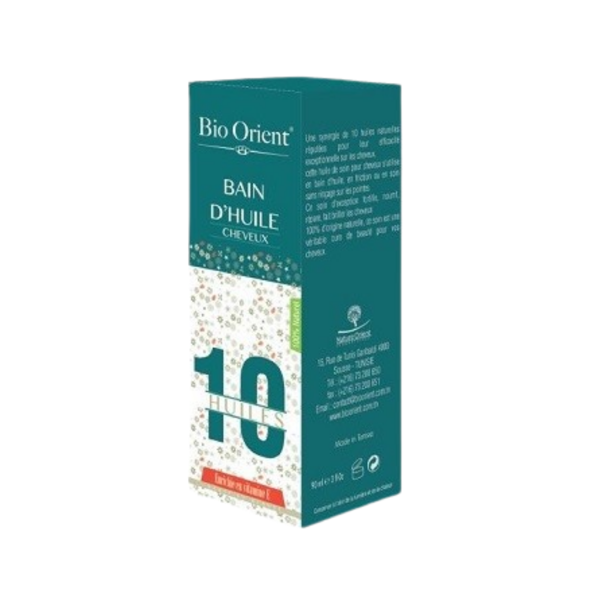 BIO ORIENT BAIN D'HUILES CHEVEUX 90ML