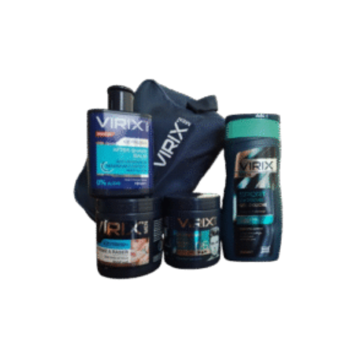 coffret virix sport extreme homme, gel coiffant, after chave, mousse rasage, gel douche