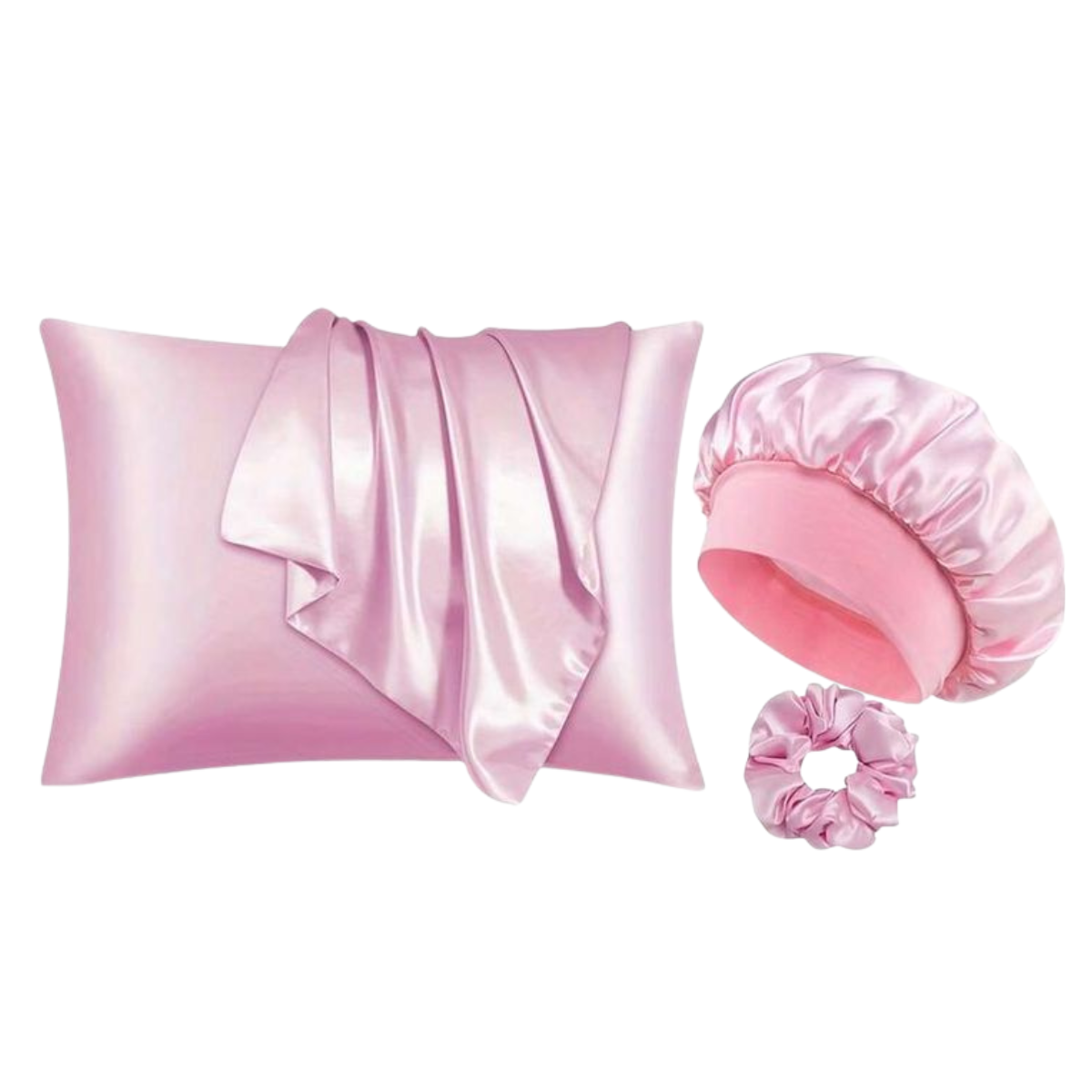 Taie d’Oreiller+ Bonnet + Chouchou