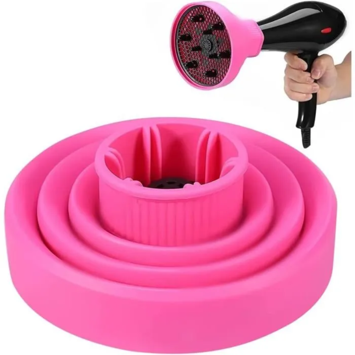 Diffuseur de sèche-cheveux en selicone Diffuseur de Sèche-Cheveux en Silicone