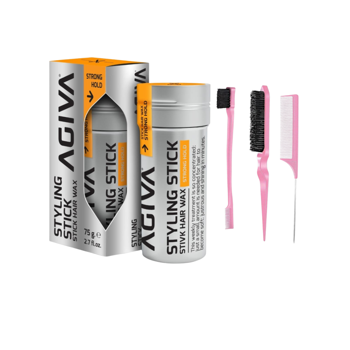 Pack styling stick Pack Styling AGIVA Hair Stick + 3 peignes